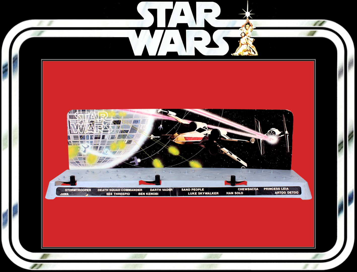 action figure display stand