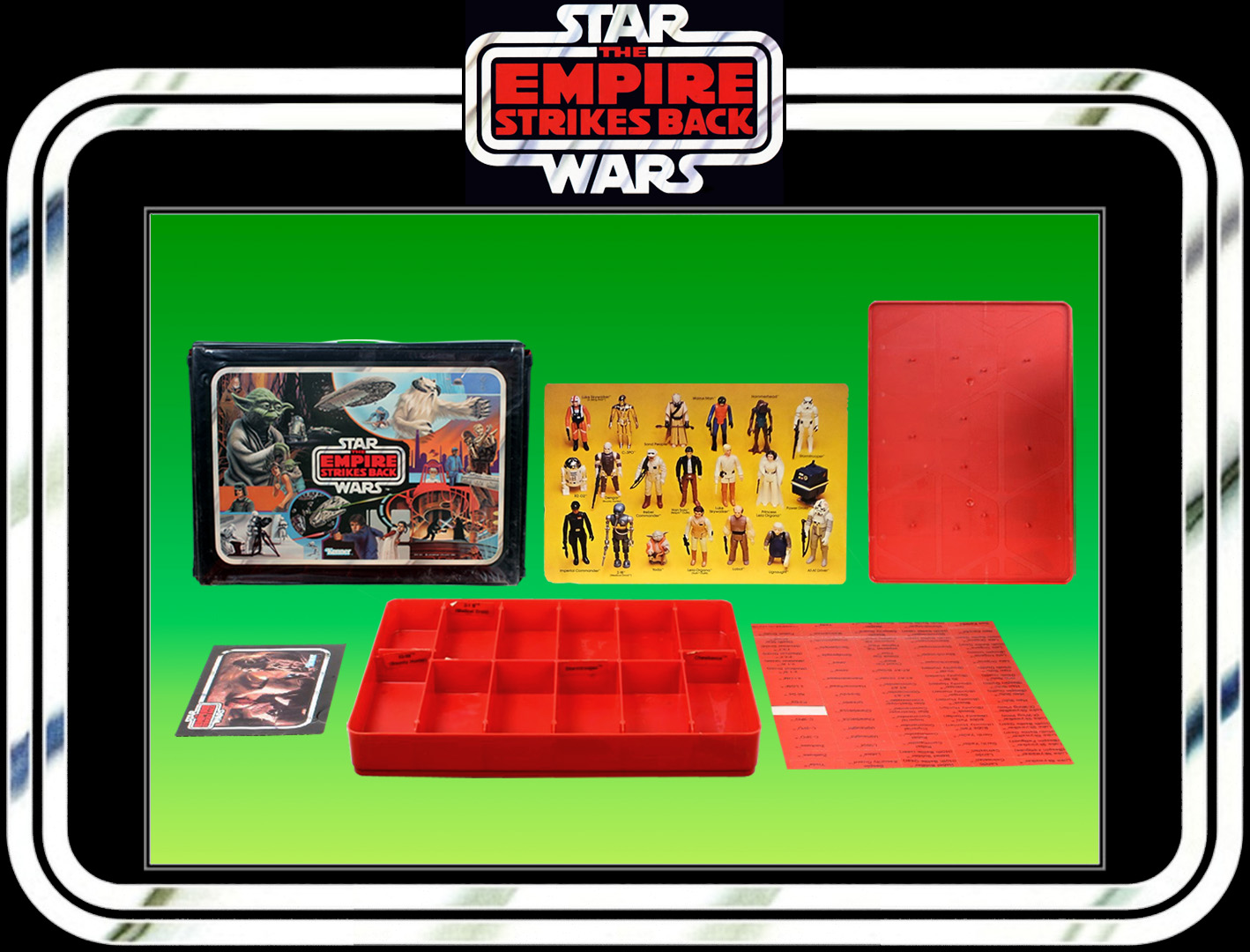 mini action figure collector case esb 3